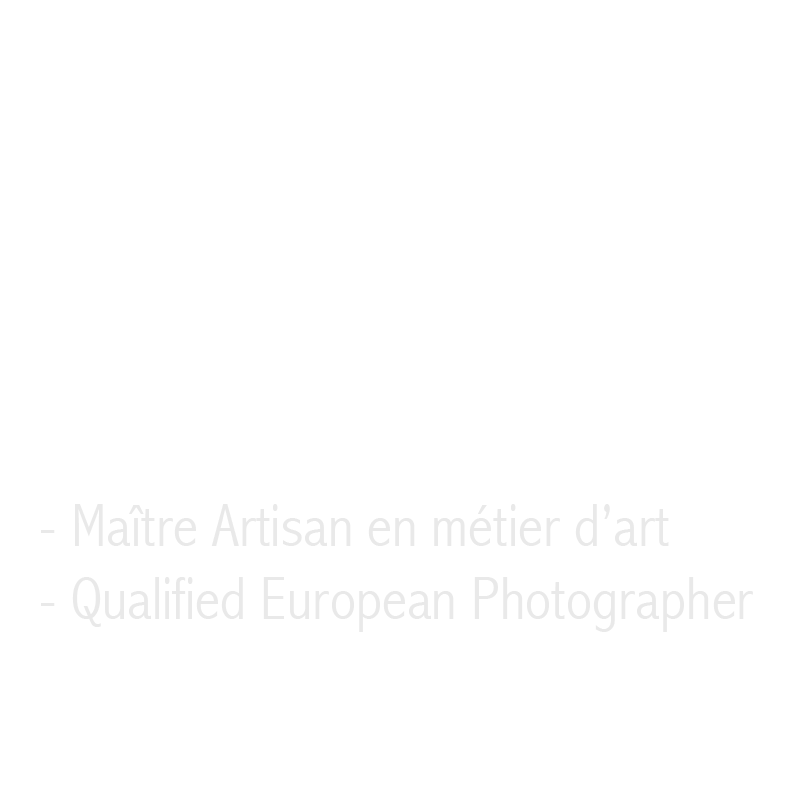 Maître artisan en métier d'art, Qalified european photographer 